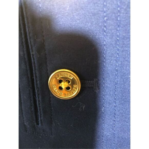 Lauren Ralph Lauren Women’s Navy Blue Sailor Style Dress Pants Size 8 - Picture 5 of 10